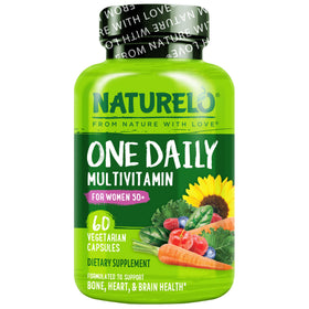 NATURELO Multivitamines Femmes 50+ 60 Comprimés, vue avant
