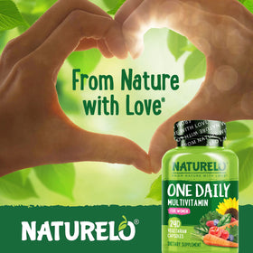 NATURELO Multivitamines Femmes flacon ouvert