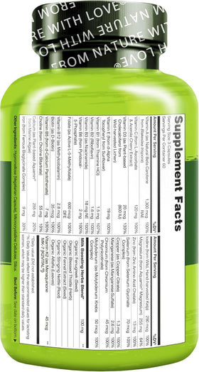 NATURELO Multivitamines Postnatales 180 capsules emballage