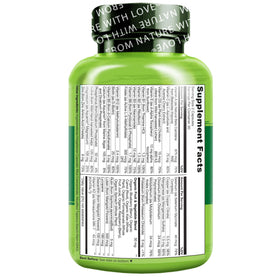 NATURELO Multivitamines pour Adolescents 60 Capsules - emballage et capsules