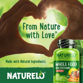 NATURELO Multivitamines pour Adolescents sur une table de cuisine