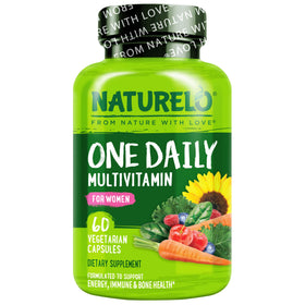 NATURELO Multivitamines pour Femmes 60 comprimés vue de face