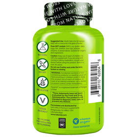 NATURELO Multivitamines pour Femmes vue de côté