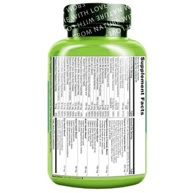 NATURELO Multivitamines pour Hommes 50+ - ingrédients en détail