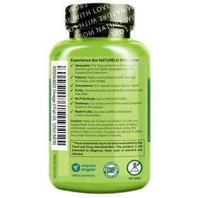 NATURELO Omega 3 1100mg gélules avec emballage