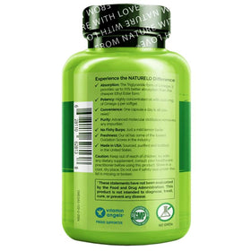 NATURELO Omega 3 1100mg gélules ouvertes