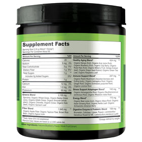 NATURELO Poudre de Superaliments Verts 480g, enregistrement de produit