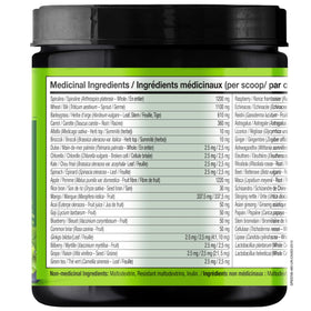 NATURELO Raw Greens Poudre Superaliment 480g en utilisation quotidienne