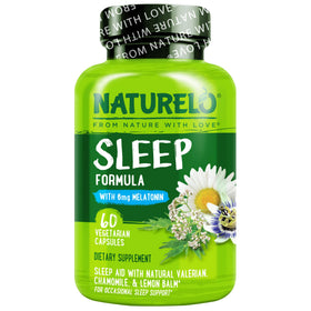 NATURELO Sommeil 60 capsules végétales vue de face