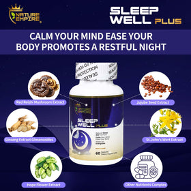NATUREMPIRE Compléments Sommeil, ingrédients principaux