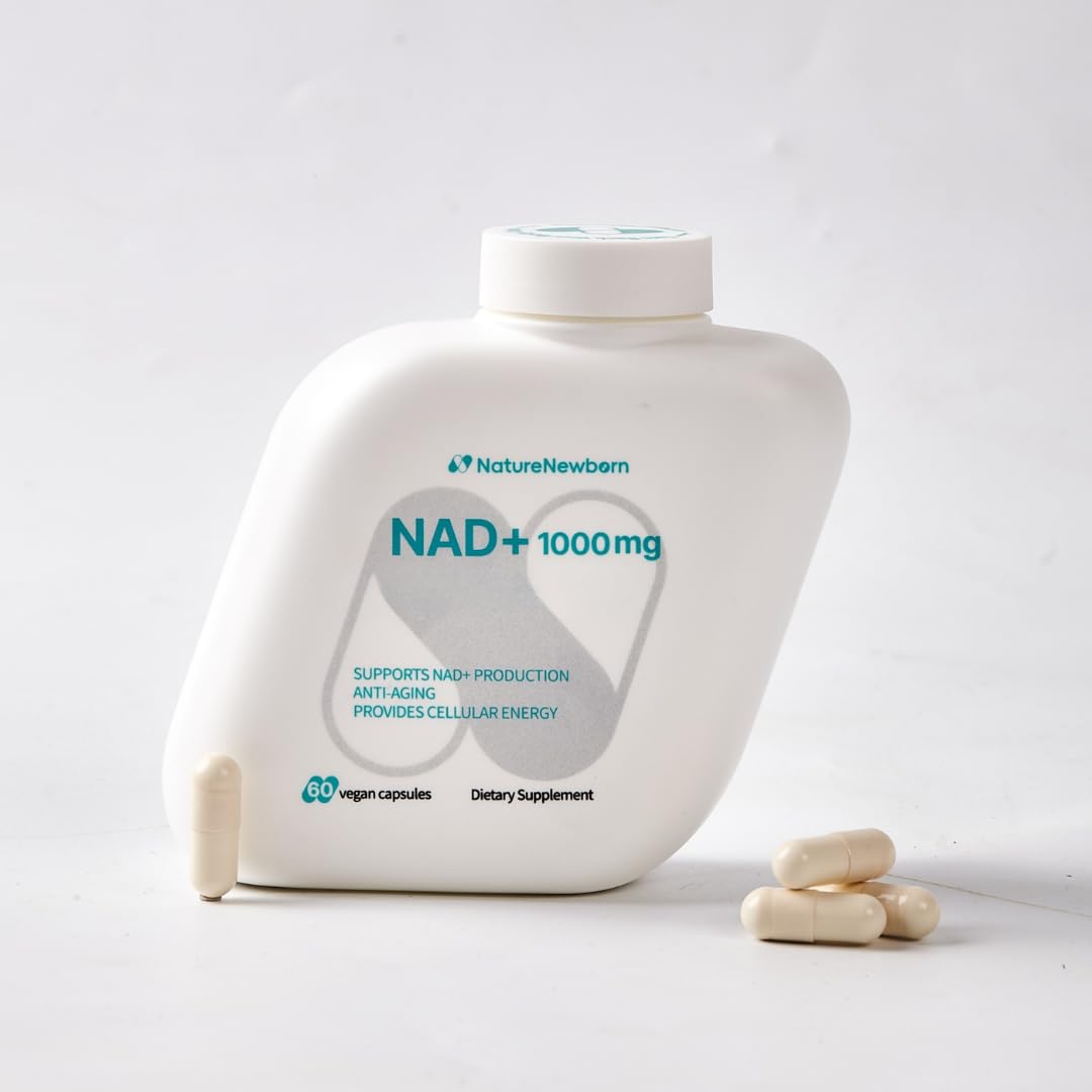 NATURENEWBORN NAD+ 1000mg complément alimentaire flacon avant