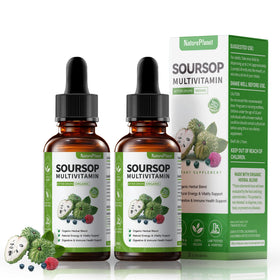 NaturePlanet Soursop Bitters Liquide 5000mg 4 Fl Oz vue avant