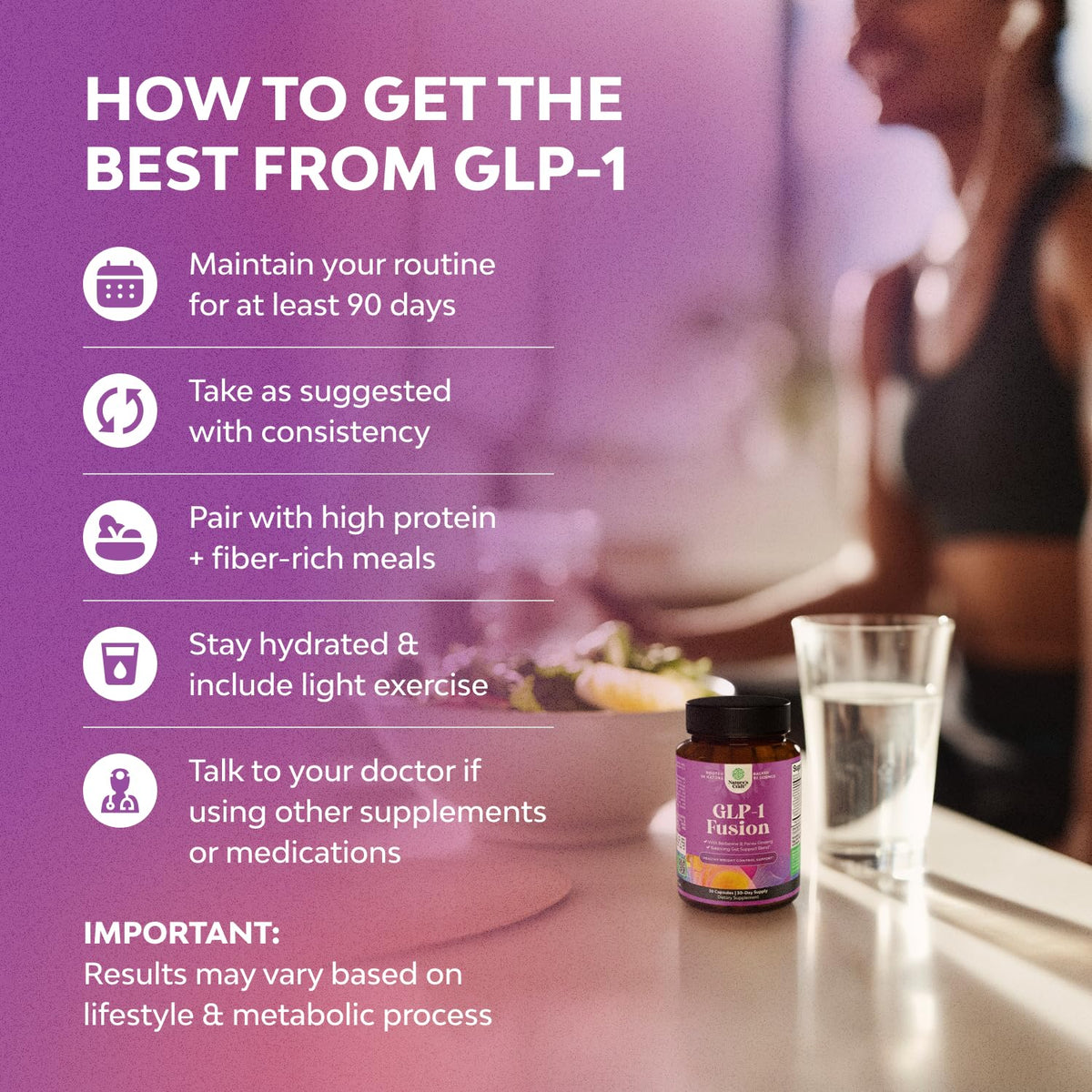 Natures Craft Berbérine GLP-1 30 Capsules avec ingrédients