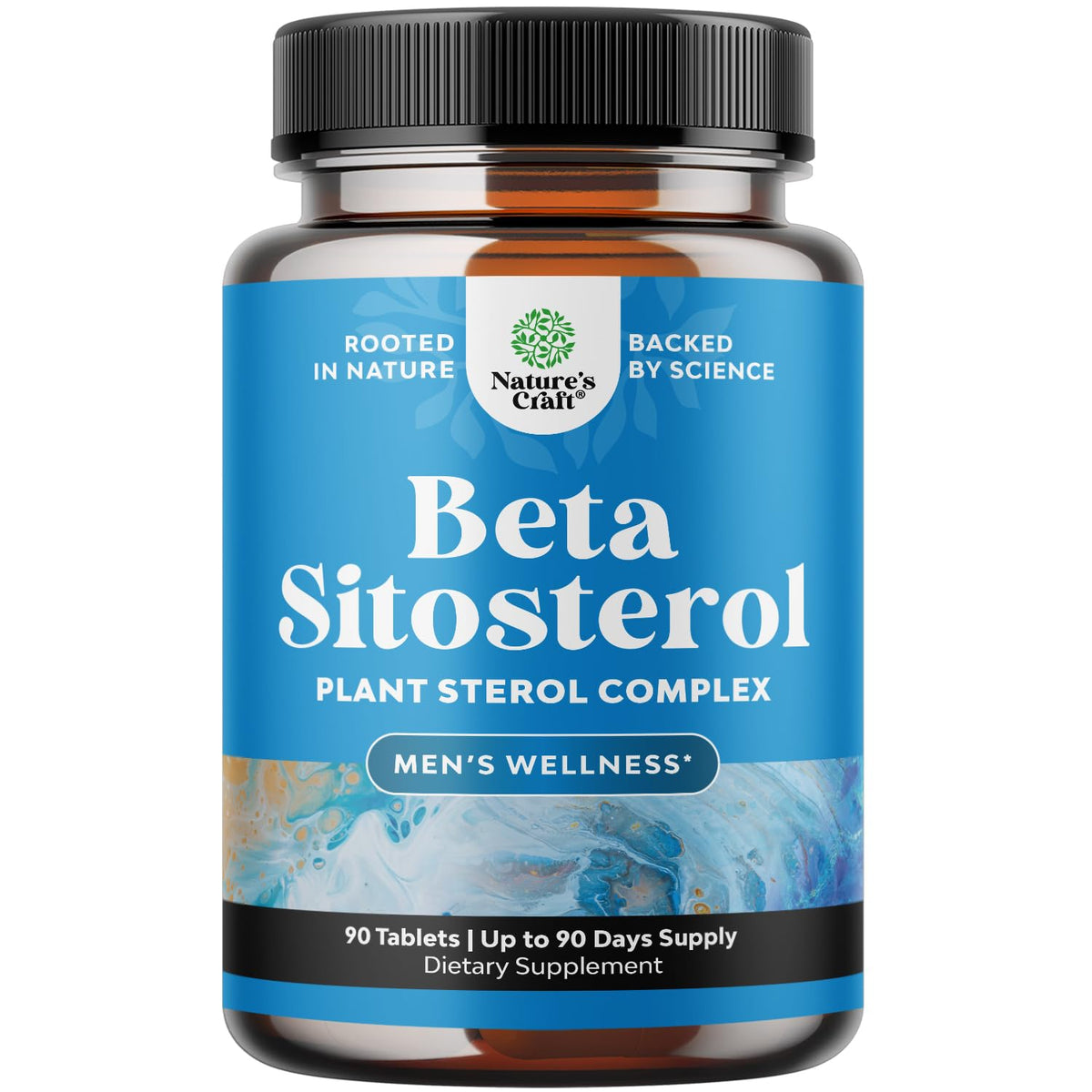 Natures Craft Beta Sitosterol 90 capsules vue de face