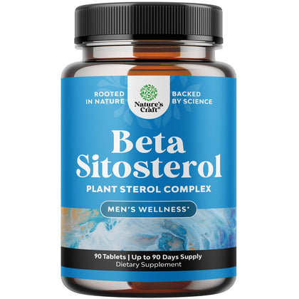Natures Craft Beta Sitosterol 90 capsules vue de face