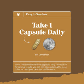 Natures Craft Champignon Lion's Mane 120 Capsules vue de côté