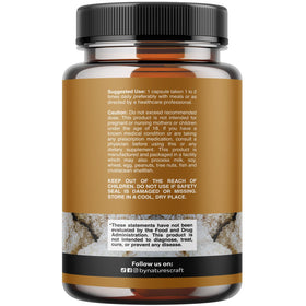 Natures Craft Champignon Lion's Mane capsules et ingrédients naturels
