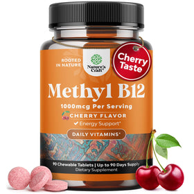 Natures Craft Chewable Vitamin B12 1000mcg packaging front view