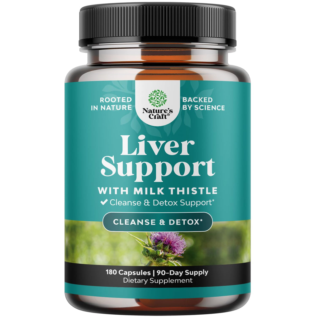 Natures Craft Complément Alimentaire Artichaut 180 capsules vue de face
