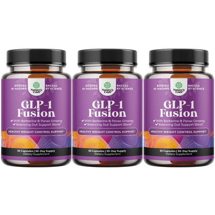 Natures Craft Complément Alimentaire Berbérine GLP-1 30 Capsules vue de face
