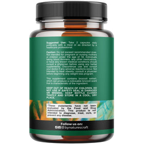 Natures Craft Complément Alimentaire DIM 120 Capsules en mode de vie actif