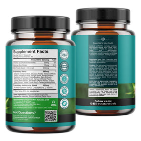 Natures Craft Complément Alimentaire Hépatique NAC 60 Capsules dans sa boîte