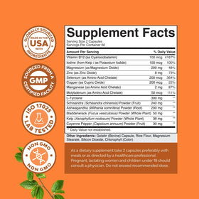 Natures Craft Complément Alimentaire Iode 120 Capsules dans son emballage
