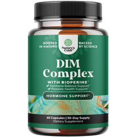 Natures Craft Complément DIM 60 Capsules avec Bioperine - vue de face