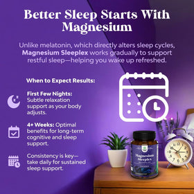 Natures Craft Complément Magnésium L-Thréonate 1000mg étiquette
