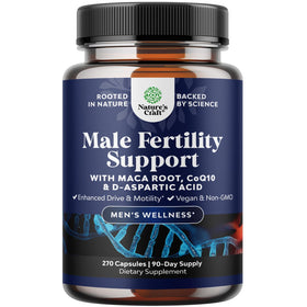 Natures Craft complément soutien reproductif masculin CoQ10 270 comprimés vue de face