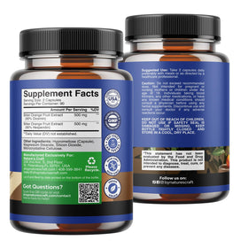 Natures Craft Complex Diosmine Hespéridine 1000mg sur une table