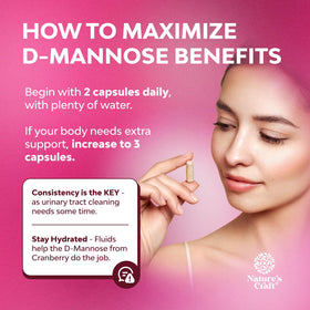 Natures Craft D-Mannose Cranberry format 240 capsules