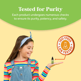 Natures Craft DHA Omega 3 liquide sur fond blanc