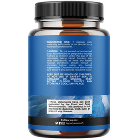 Natures Craft DHEA 100mg capsules opened bottle