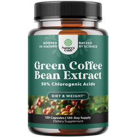 Natures Craft Extrait de Grains de Café Vert 120 Comprimés vue avant