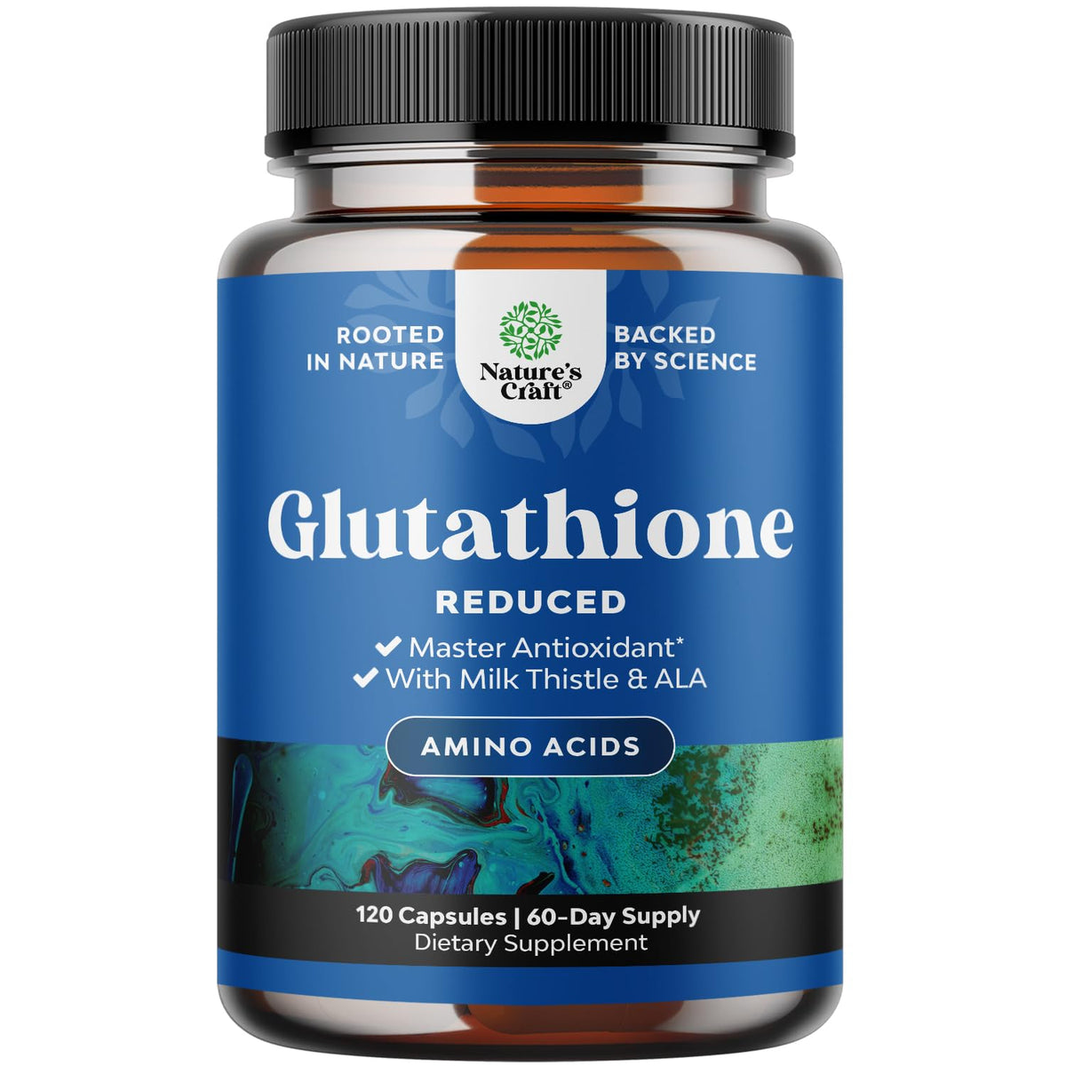 Natures Craft Glutathion 1000mg boîte avant vue