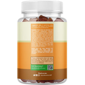 Natures Craft Gummies de Mousse de Mer, vue latérale du produit