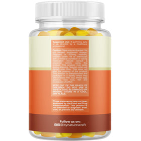 Natures Craft Gummies Omega 3 6 9 DHA végétarien avec des fruits