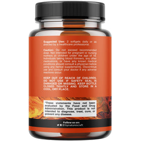 Natures Craft Huile de Krill Antarctique 2000mg dos du paquet