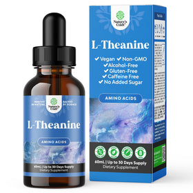 Natures Craft L Theanine liquide 200mg 60ml vue avant
