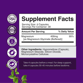 Natures Craft Magnésium Glycinate 400mg dans un cadre de vie
