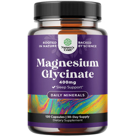 Natures Craft Magnésium Glycinate 400mg pot de 120 capsules