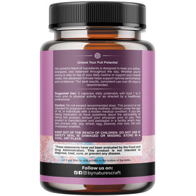 Natures Craft Muira Puama 120 capsules en gros plan