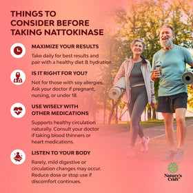 Natures Craft Nattokinase 2000 FU capsules côté