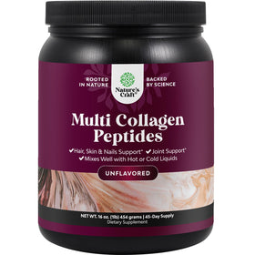 Natures Craft Poudre de Collagène Multi 454g vue de face