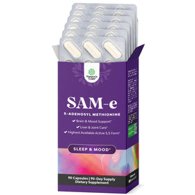 Natures Craft SAM-e 150mg complément alimentaire devant un fond neutre