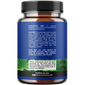 Natures Craft Saw Palmetto 100 Capsules - boîte ouverte