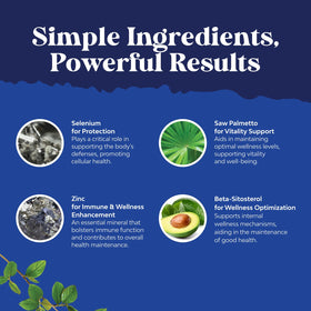 Natures Craft Saw Palmetto 100 Capsules - vue de côté