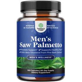 Natures Craft Saw Palmetto 100 Capsules - vue de l'avant