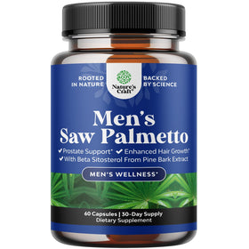 Natures Craft Saw Palmetto 60 Ct boîtier avant